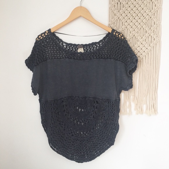 We The Free Tops - We The Free / Free People Crochet Top